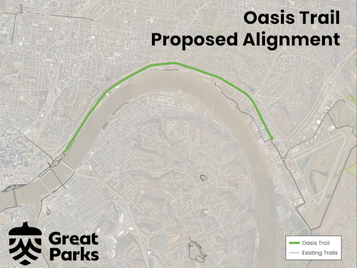 Oasis Trail: Land secured to build path connecting Downtown to suburbs