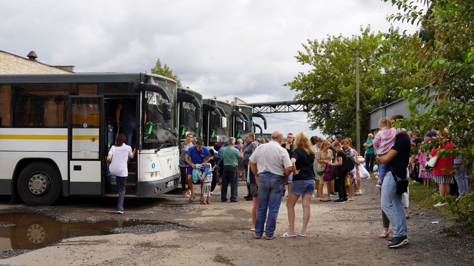 Ukraine claims control of hundreds of square miles of Russian territory as operation forces tens of thousands to flee