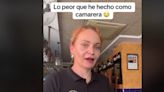 Una camarera explica qué es lo peor que ha hecho en su trabajo: “Luego pensé ‘madre mía de mi vida, qué mal ha estado de mi parte’”