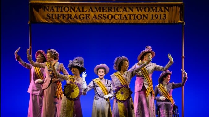 'Suffs' Star Jenn Colella Can't Believe the Suffrage Movement Isn't Taught in Schools