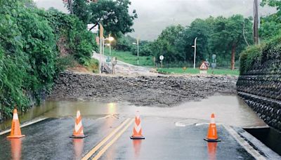 快訊／山陀兒來了！台20線傳坍方…大量碎石狂瀉 台東這路「雙向阻斷」