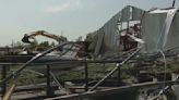 North Texas family spends holiday cleaning up farm leveled by tornado