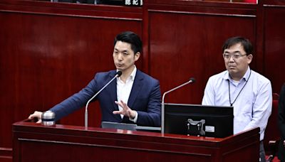 蔣萬安、陳建華列席議會備詢 (圖)