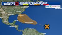 Disturbance in Central Atlantic has chance of tropical development this week