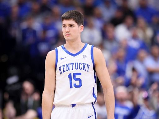 The latest NBA mock draft from CBS has Reed Sheppard going No. 2 overall to the Wizards