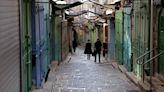 Jerusalem’s Old City now resembles a ghost town