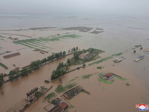 Lluvias en Corea del Norte han inundado miles de casas y tierras de cultivo, reporta prensa estatal
