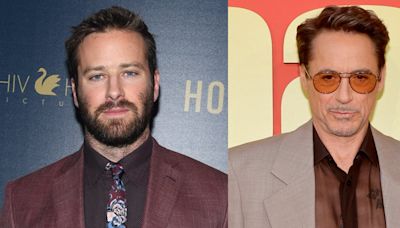 Armie Hammer Shuts Down Reports Robert Downey Jr Paid For His Rehab, Reveals Advice He Gave Him