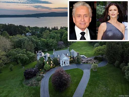 Hollywood Couple Michael Douglas, Catherine Zeta-Jones List Irvington Home For $12M: Report