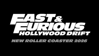 New Universal Studios FAST & FURIOUS Roller Coaster Is Called ‘Hollywood Drift’