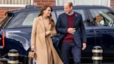 Prince William and Kate react as adorable girl in princess dress crashes speech