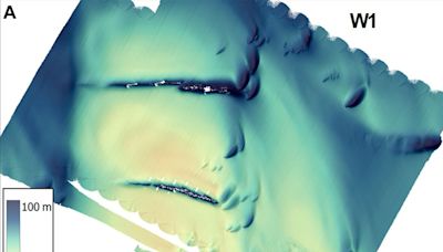 Underwater Drone Discovers Strange Shapes Under Antarctic Ice