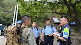 Police Hong Kong Island Regional Headquarters inter-departmental mountain search and rescue exercise (with photos)