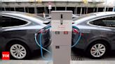 Why thieves are targeting EV charging stations instead of cars in the US - Times of India