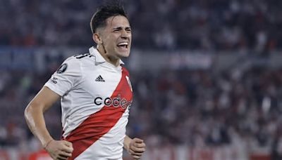 "Una cotización que crece": En Argentina advierten que Pablo Solari "es uno de los futbolistas con más mercado de River"