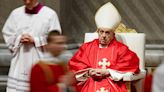 Pope leads Good Friday service in St Peter’s Basilica ahead of Colosseum procession