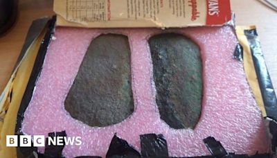Mystery over 4,000-year-old axe-heads sent to Irish museum