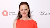 Alexis Bledel Makes Rare Red Carpet Appearance at Oscars Party