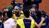 El equipo colombiano recibe la bandera para enfrentar a Turquía en Copa Davis