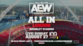 AEW: All In London At Wembley Stadium Announced For August