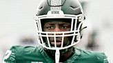 Former Michigan State football defensive end Bai Jobe commits to Kansas in transfer portal