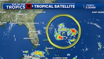 Storm system could show tropical development as it moves towards Florida