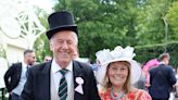 Queen Camilla enjoys a friendly chat Darcey Bussell at Royal Ascot