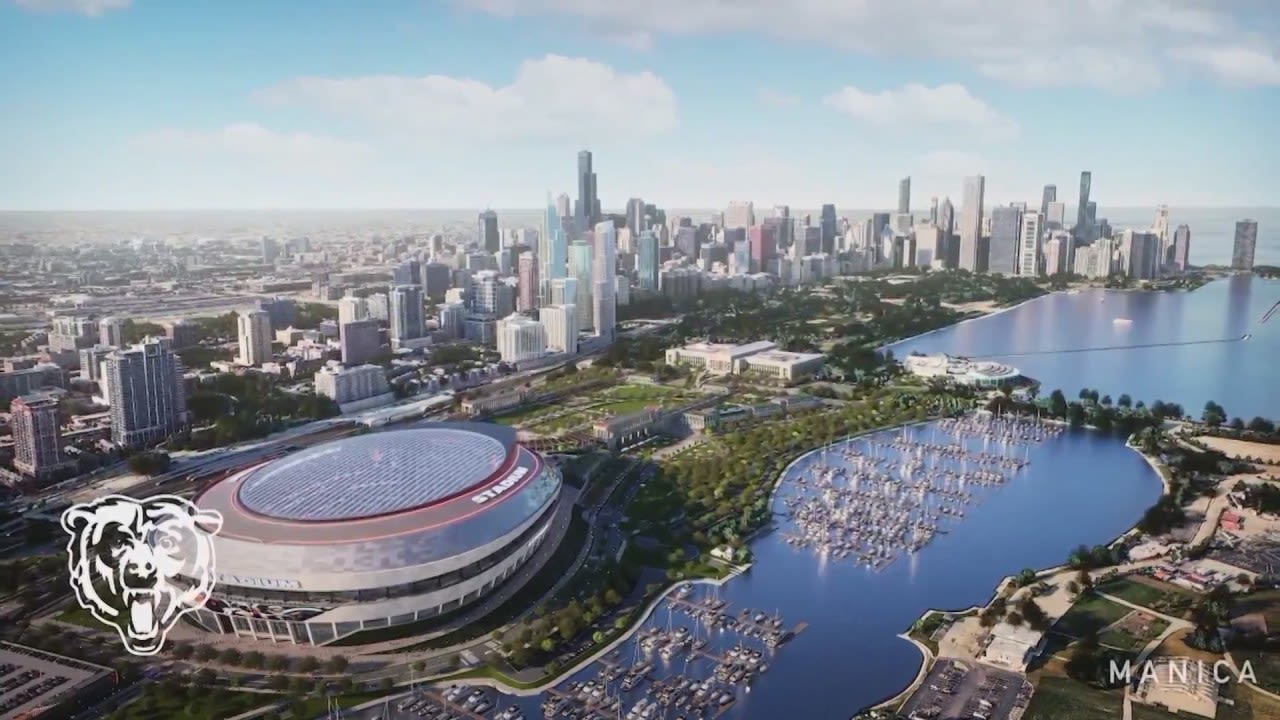 Bears to meet with Gov. Pritzker aides Wednesday to discuss new stadium proposal