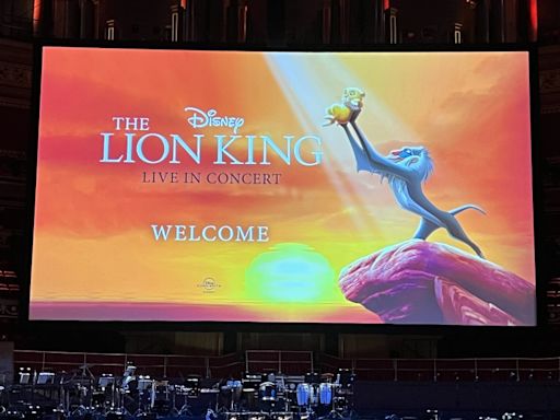 Review: THE LION KING IN CONCERT, Royal Albert Hall