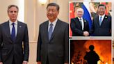 Blinken raises US concerns about China’s support for Russia during Beijing trip