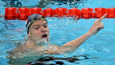 France's Leon Marchand wins men's Olympic 400m medley gold