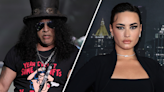 Slash dishes on forthcoming all-star blues album, movie projects and bond with new collaborator Demi Lovato: 'We had that relate to — we were both struggling addicts'