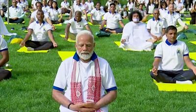 International Yoga Day: How PM Modi celebrated in last 9 years