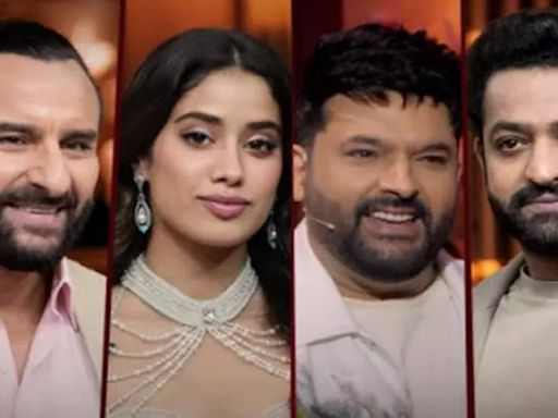 The Great Indian Kapil Show 2: Saif Ali Khan and Jr. NTR remember late-actress Sridevi; call her their ‘favorite’ - Times of India