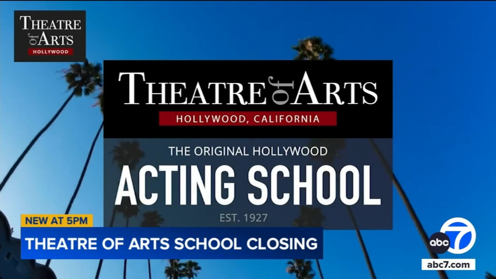 Students hope to save famed acting school Theatre of Arts Hollywood from shutdown