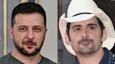 Brad Paisley releases song featuring Zelensky on Ukraine war’s anniversary