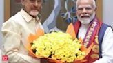 Chandrababu Naidu meets PM Modi, seeks Central govt's support for Andhra Pradesh - The Economic Times