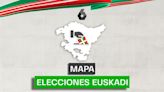 El mapa de los resultados de las elecciones vascas, pueblo a pueblo