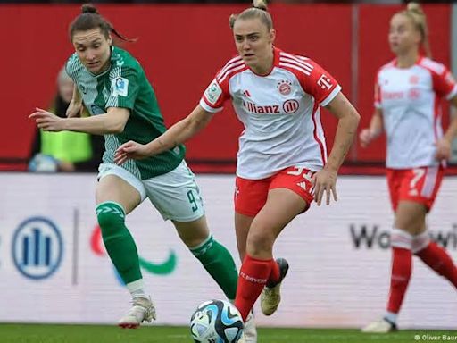 Georgia Stanway key to Bayern Munich's drive for domestic double