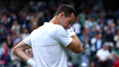 Inicia el adiós de Murray en Wimbledon; eliminado en dobles