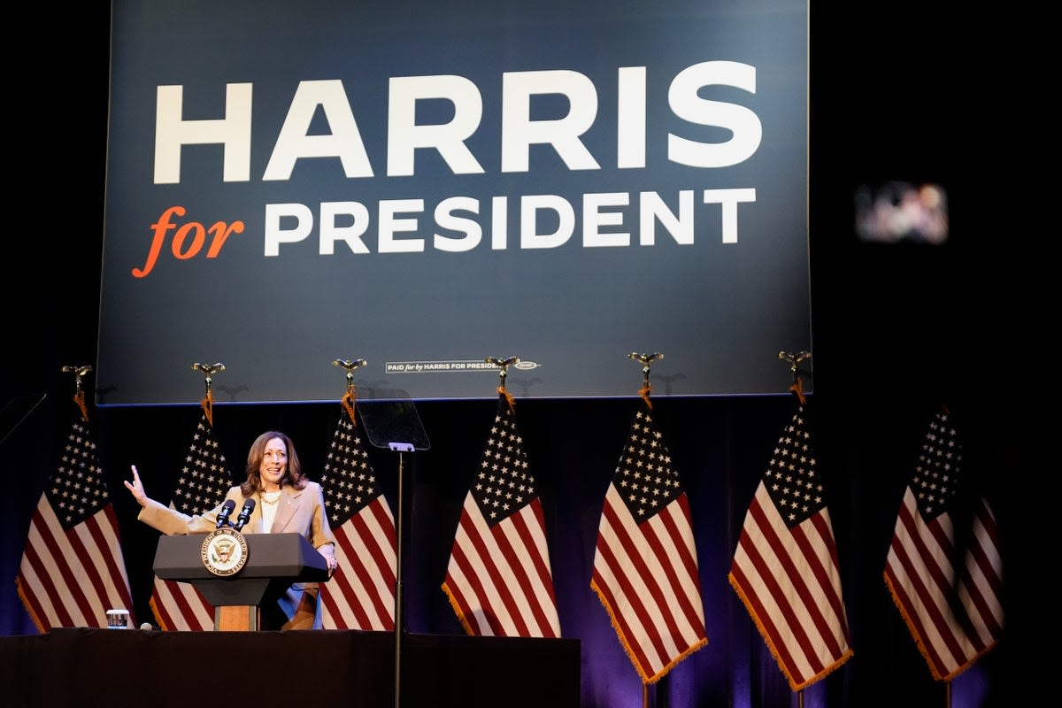 Election 2024 live: Harris calls herself the underdog in first fundraiser since announcing run for president