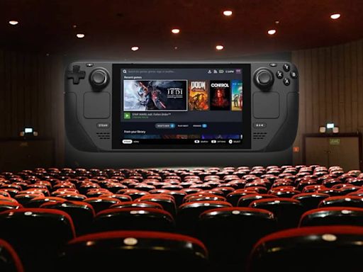 Steam Deck owner rents theater to play games on massive screen - Dexerto