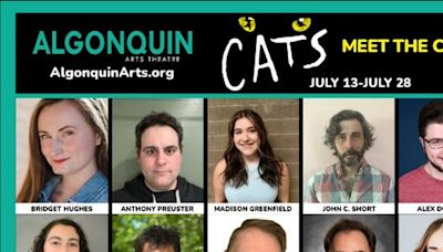 Cast Set For CATS at Algonquin Arts Theatre