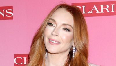 Lindsay Lohan Looks ‘Incredible’ in Groovy Swimsuit During Greece Vacation