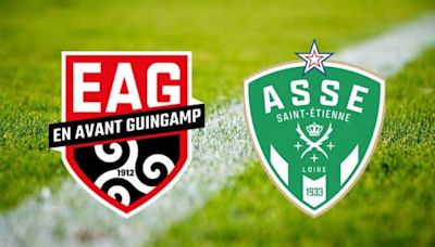 Guingamp - Saint-Etienne : sur quelle chaîne et à quelle heure voir le match de Ligue 2 en direct