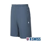 K-SWISS WHL Shorts 冰絲運動短褲-男-灰