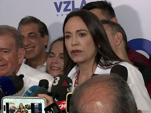 María Corina Machado asegura tiene forma de comprobar la victoria de la oposición con una página web que alberga las actas digitalizadas