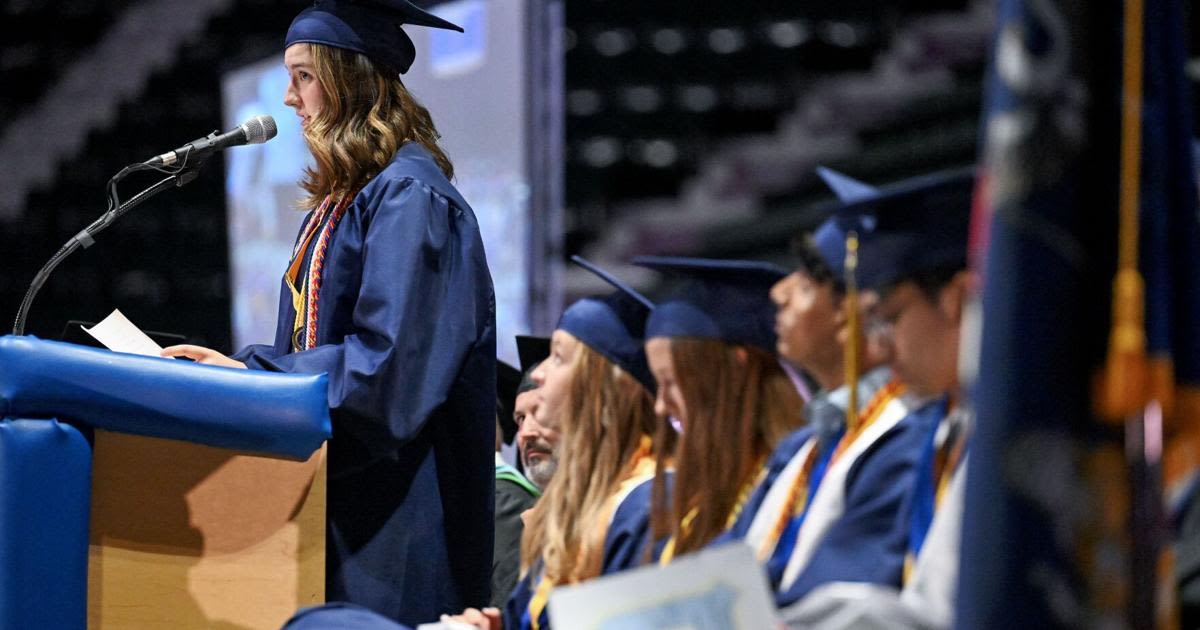 Queensbury graduates look back on memories at Friday’s ceremony