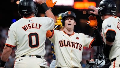 Heliot Ramos, Mike Yastrzemski display their skills as Giants win rare laugher