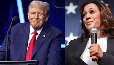 First poll puts Harris ahead of Biden, in striking distance of Trump